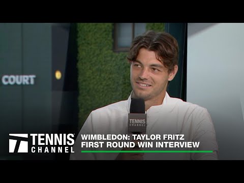 Taylor Fritz talks win and overcoming rain delays | 2023 Wimbledon First Round