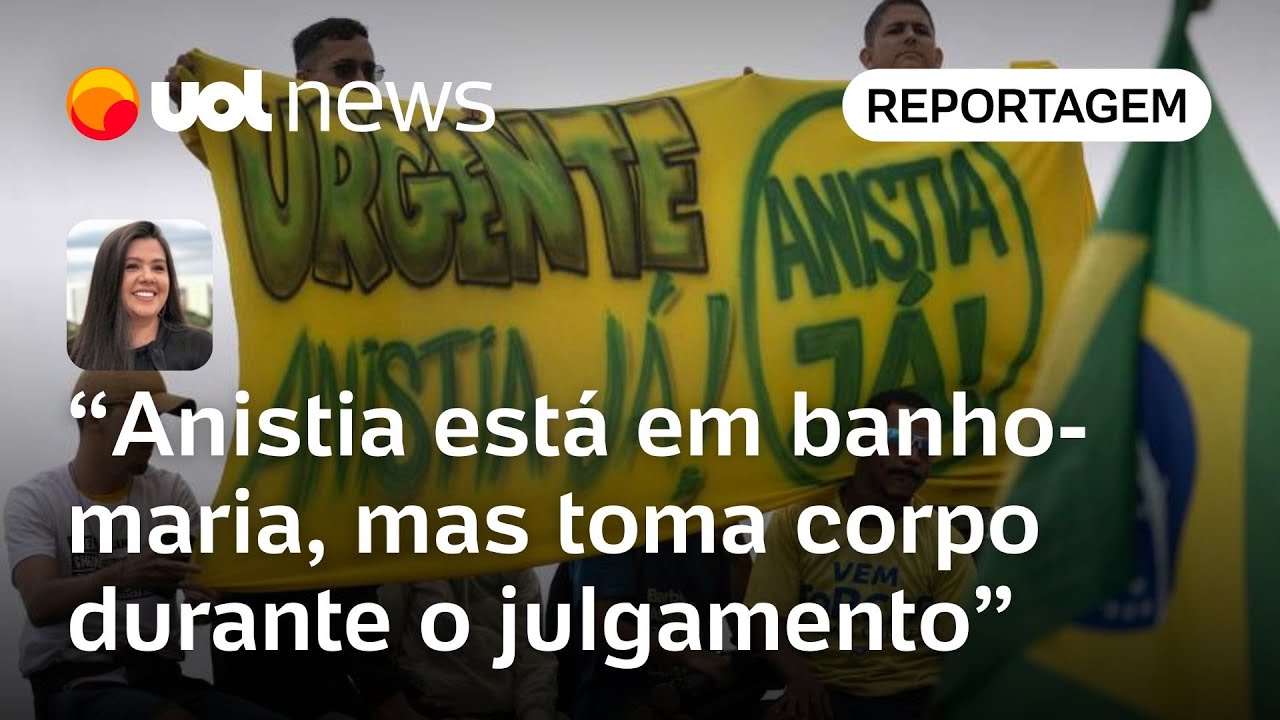 Pauta da anistia voltará com força após fim do julgamento de Bolsonaro no STF | Carla Araújo