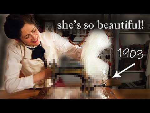 Video: Unboxing an Antique Sewing Machine