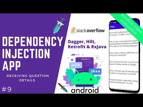 💉 Dependency Injection App - Question Details Activity[Android Tutorial #9]