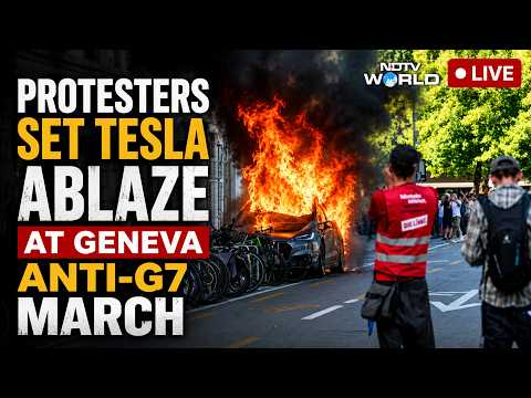 G7 Summit Protest LIVE | Geneva Anti-G7 March WATCH LIVE | Huge Protest In Geneva Ahead Of G7 Summit