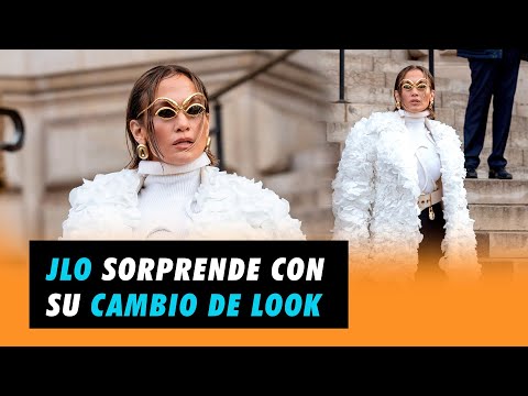 Jennifer Lopez sorprende con su cambio de look en desfile en París | 5x3