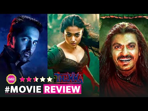 Thamma Movie Review in Hindi|Ayushmann Khurrana|Rashmika Mandanna|Nawazuddin Siddiqui|Paresh Rawal