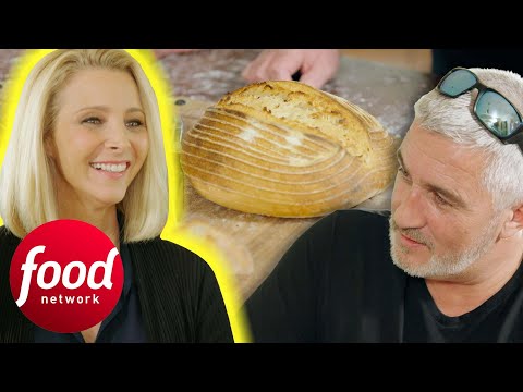 Friends' Star Lisa Kudrow & Paul Hollywood Bake The Perfect Sourdough Bread | Paul Goes To Hollywood