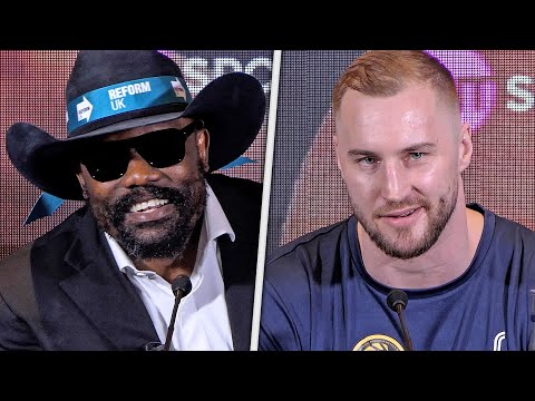 FUNNY!! Derek Chisora vs. Otto Wallin • FULL FINAL PRESS CONFERENCE • London | TNT Sports Boxing