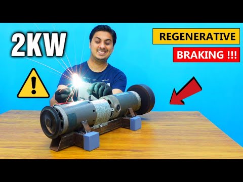 What is Regenerative Braking ? 2KW DC Motor Generator Testing