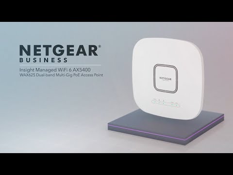 The NETGEAR Insight Managed WiFi 6 AX5400 Dual-band Multi-Gig PoE Access Point