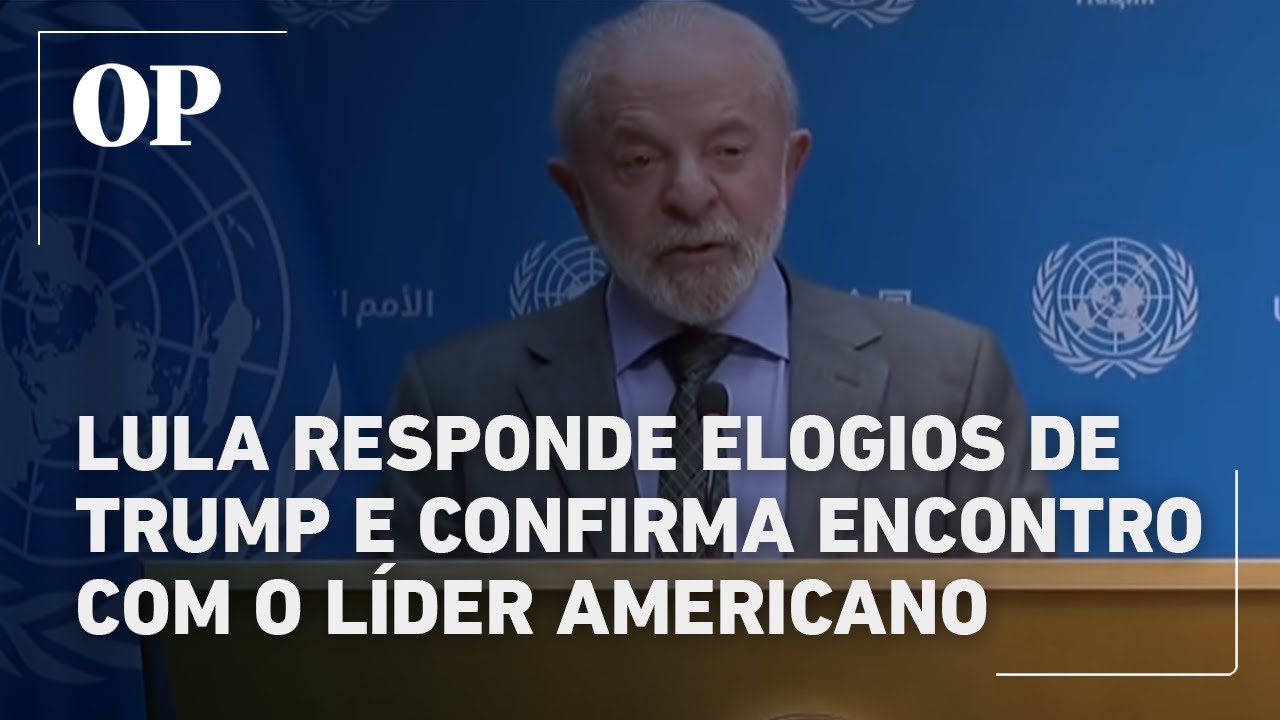 Lula responde elogios de Trump e confirma encontro com o líder americano