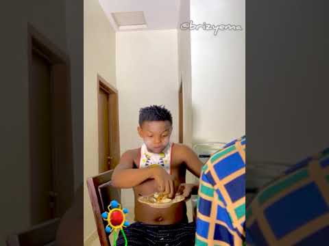 African Home : Brizybaby Exposes Mum over Chicken 😂😂 #shorts