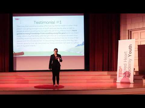 The Unspoken Benefits of Scouting | Grace Pilarski | TEDxSacred Heart Academy Youth