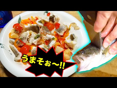 カメカメ池の小バス釣り【チョット変った南蛮漬け】
