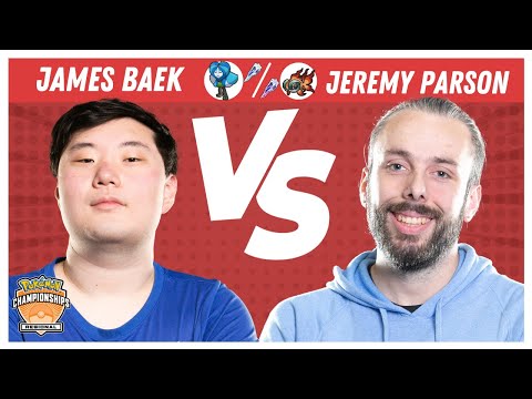 JAMES BAEK vs JEREMY PARSON - Pokémon VG Top 4 | Peoria Regionals 2024