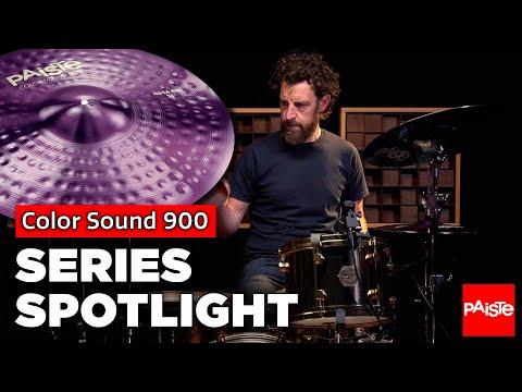 PAISTE CYMBALS - Series Spotlight - Color Sound 900