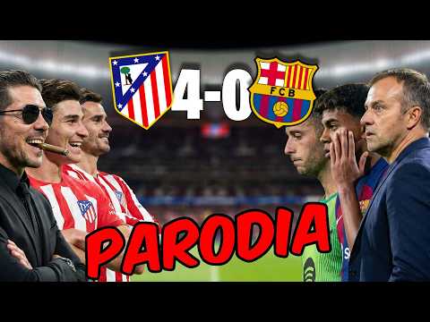 EL ATLETICO HUMILLA AL BARCELONA 😱