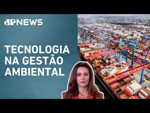 Sistema monitora descarte de resíduos no Porto de Santos; Patrícia Costa analisa