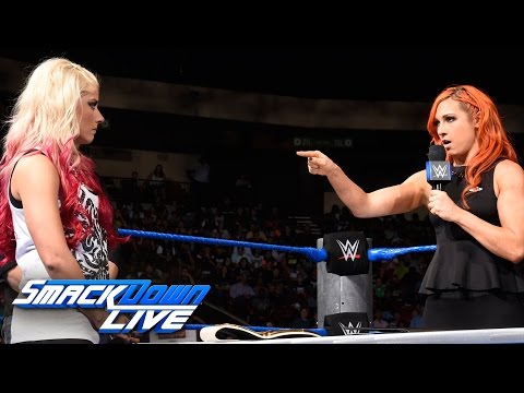 Becky Lynch comes face-to-face with Alexa Bliss - Contract Signing: SmackDown LIVE, Sept. 20, 2016 - UCJ5v_MCY6GNUBTO8-D3XoAg
