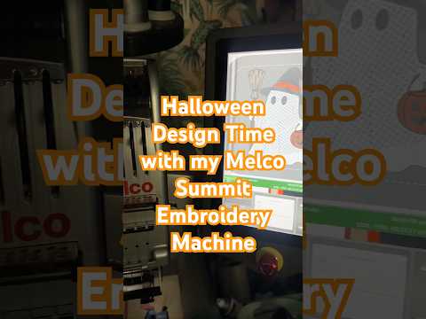 This is Halloween! Patches, Bags, Hats, and more… all made with my Melco Summit #embroiderymachine
