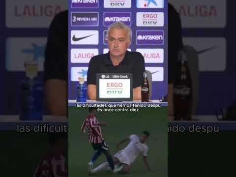 EL RAJADÓN DE MOURINHO： SACA <strong>UNA</strong> FOTO DE <strong>LA</strong> POLÉMICA