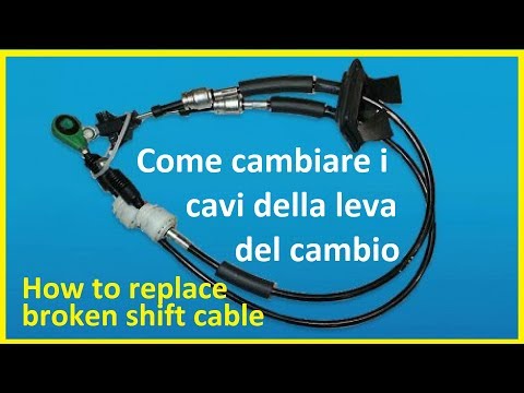 Sostituzione Del Cavo Della Leva Del Cambio Su Fiat Punto Fiat Punto