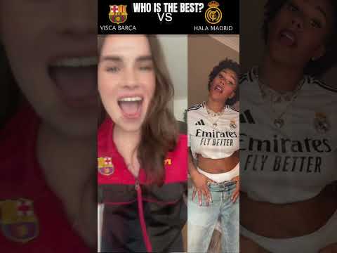 VISCA BARÇA Vs HALA MADRID #shorts #mbappe #vinicius #messi  #dance #ronaldo #halamadrid #viscabarça