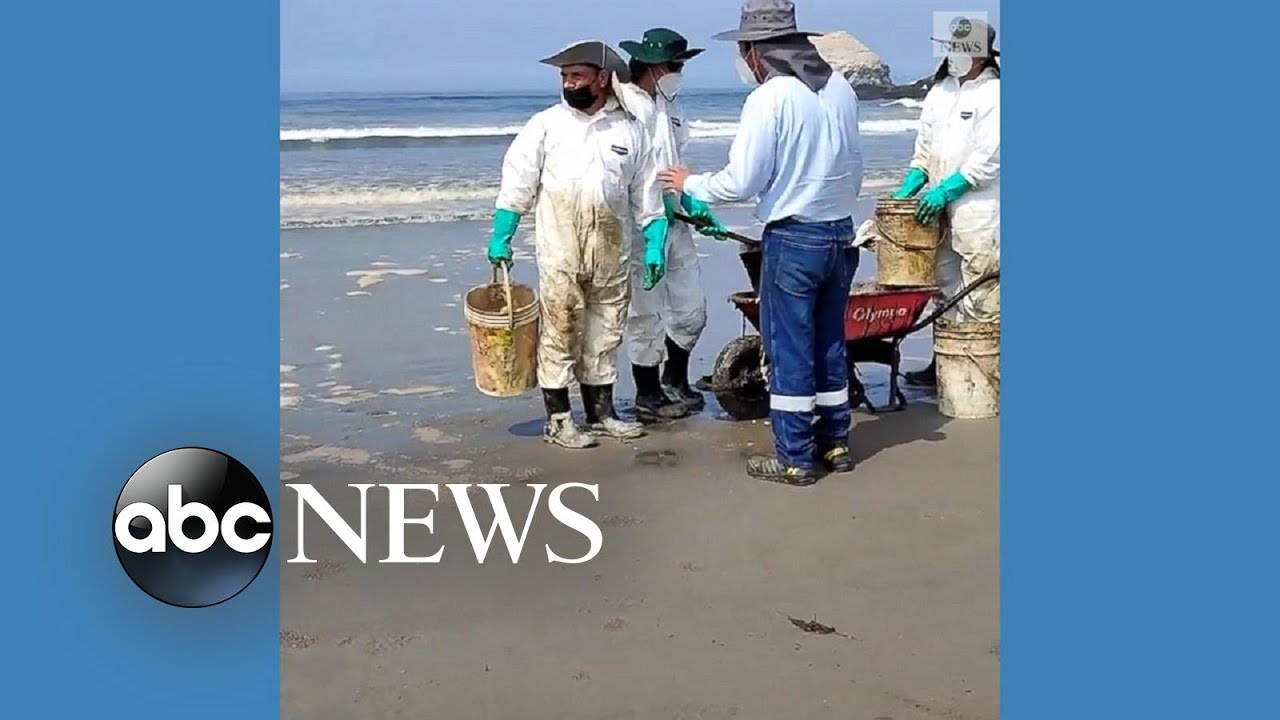 Oil spill cleanup efforts continue in Peru