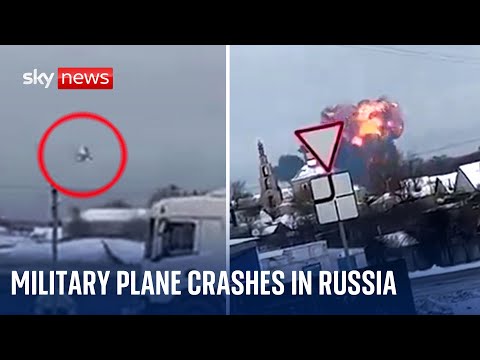 Russia accuses Ukraine of shooting down military jet
