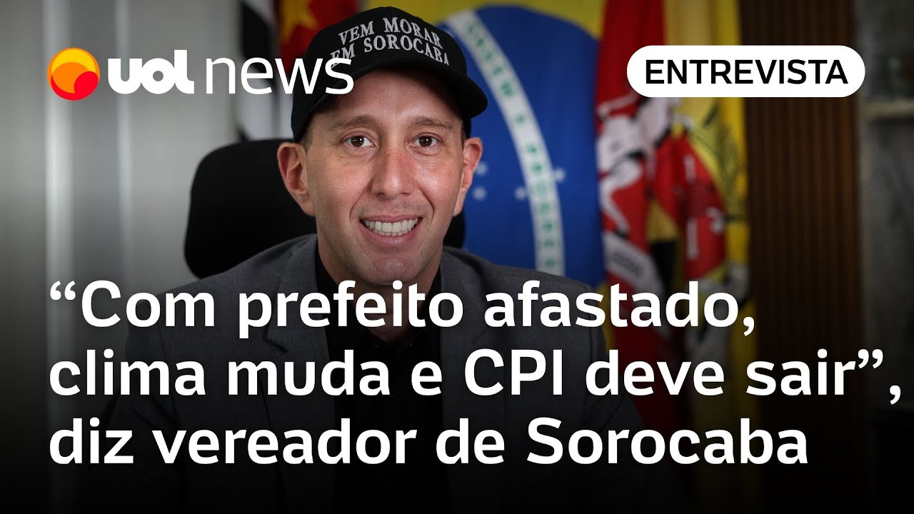 Prefeito de Sorocaba afastado muda clima político na cidade e CPI deve ser aberta afirma vereador TV Online Prefeito de Sorocaba afastado muda clima político na cidade e CPI deve ser aberta afirma vereador