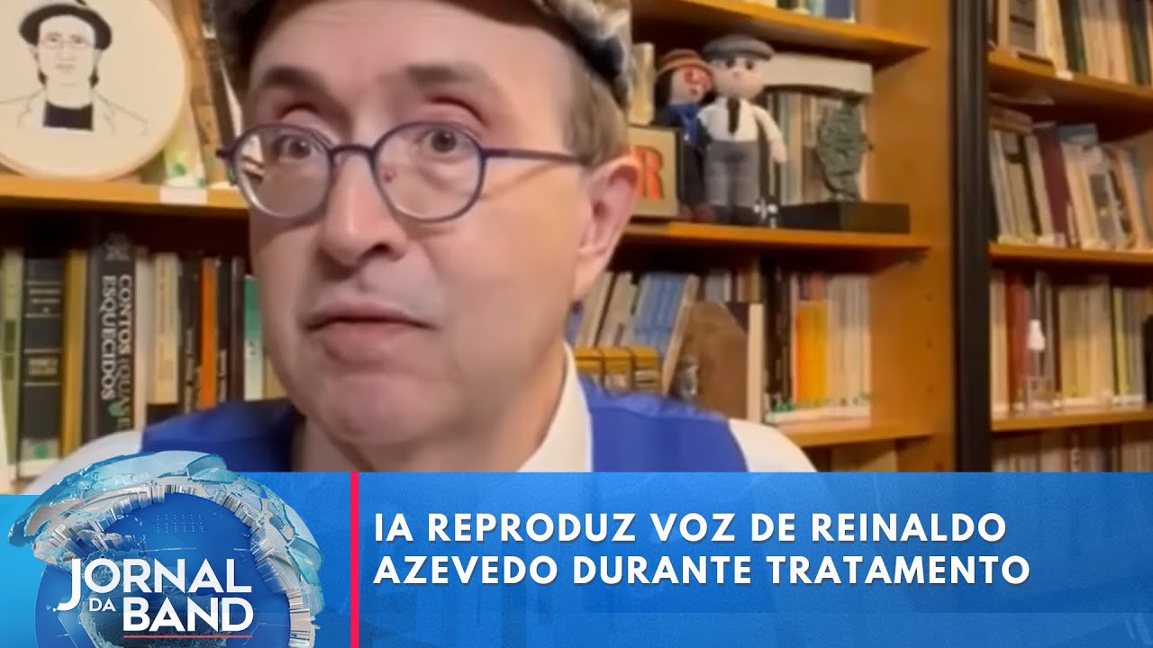 BandNews FM usa IA para reproduzir voz de Reinaldo Azevedo durante tratamento | Jornal da Band
