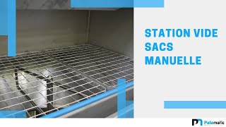 Vide sac manuel Station de vidange sac standard Sacktip S Palamatic Process