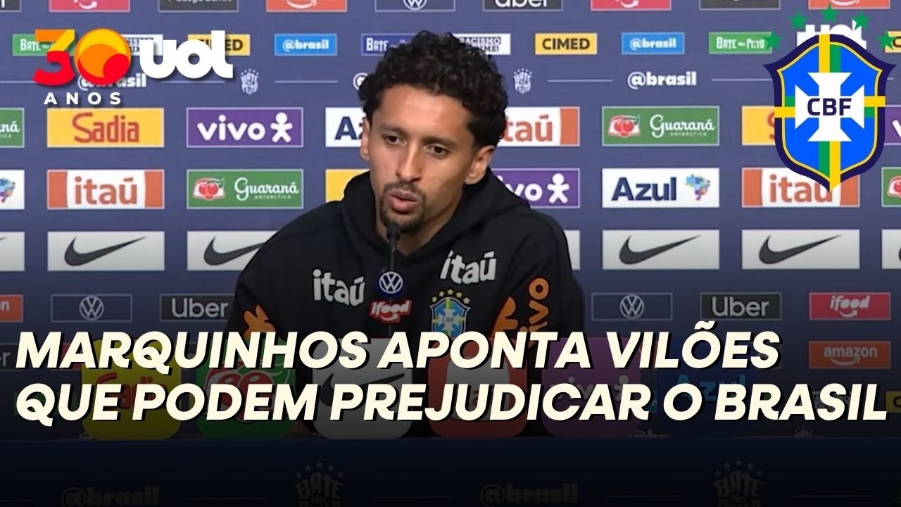 SELEÇÃO BRASILEIRA: ZAGUEIRO MARQUINHOS APONTA VILÕES QUE PODEM PREJUDICAR O BRASIL