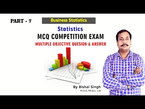 Statistics - #Mcq Test - Multiple Q & A - #businessstatistics  - #Bishal Singh - Part_7