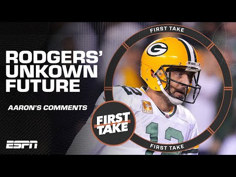Dissecting Aaron Rodgers' comments about his unknown future 🕵️‍♂️ | First Take