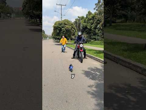 Puse a prueba mi Moto RC vs Moto Real 🏍️