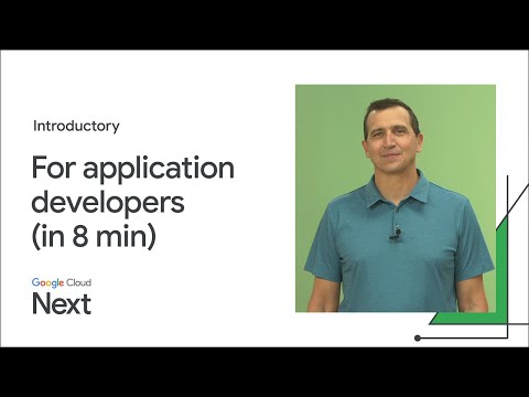 What's next for application developers (in 8 min)