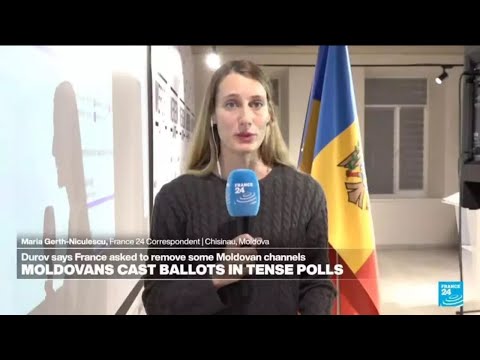 Vote count under way in Moldovan election plagued by Russian interference claims • FRANCE 24