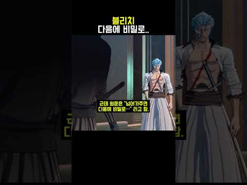 블리치 <strong>얘</strong> 은근 인기많대요