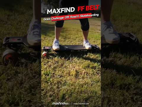 Off road electricskateboard🛹：FF BELT#maxfind#automobile #skating #offroad #esk8