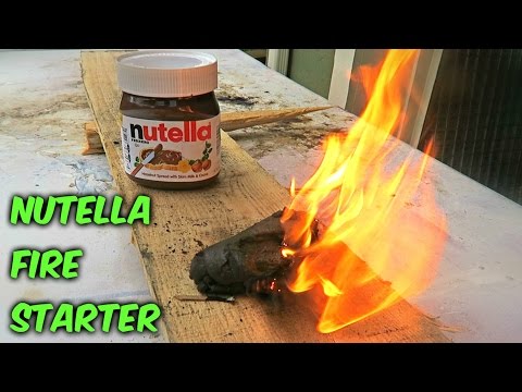 Nutella Fire Starter - Survival Hack #55 - UCe_vXdMrHHseZ_esYUskSBw