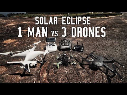 1 Man 3 Drones Solar Eclipse Totality - UCQEqPV0AwJ6mQYLmSO0rcNA