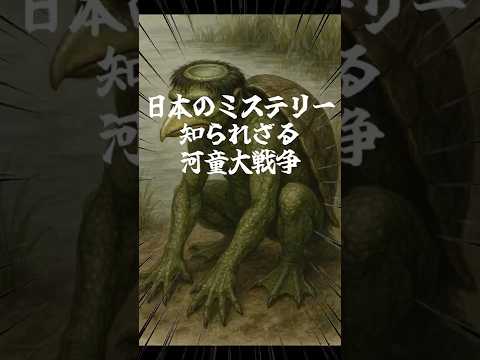 祖母と猿にボコられる河童【日本のミステリー】
