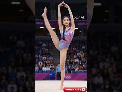 "매혹적인 선율, 춤추는 듯 유연한 몸짓" 체조 요정의 리듬체조 💃✨#gymnast #nastics #올림픽 #新体操 #운동선수 #shorts