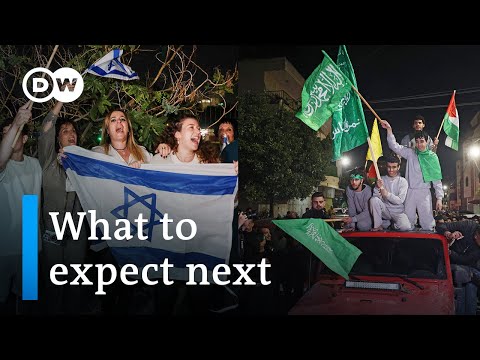 First Israeli hostages, Palestinian prisoners freed under deal | DW News