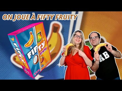 { Règles Et Partie } ON JOUE À FIFTY FRUITY | Jeu De Société | Blue Orange