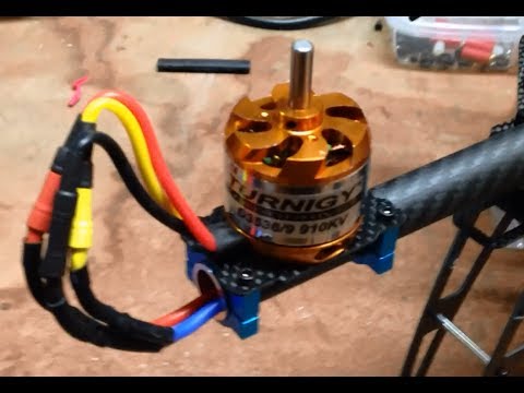 HobbyKing Alien 560 Quadcopter Build Part 2 - Electronics Motor and ESC install - UCIJy-7eGNUaUZkByZF9w0ww