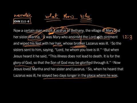 Why Did Jesus Let Lazarus Die? John 11:1–6, Part 2