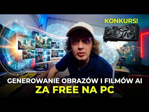 Generowanie wideo i obrazów AI za darmo na PC w 2025/2026! Przewodnik #ai #sztucznainteligencja