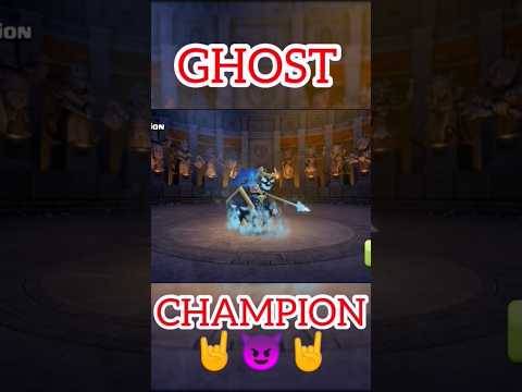 ROYAL CHAMPION × GHOST CHAMPION NEW SKIN BUYED #clashofclans #supercell #gameplay #shorts #short 🤘😈🤘