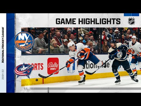 Islanders @ Blue Jackets 3/29 | NHL Highlights 2022