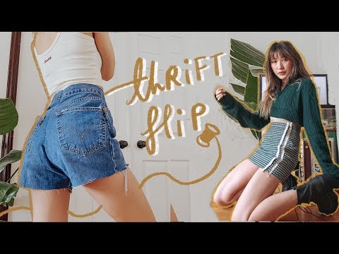 Video: THRIFT FLIP // diy urban outfitters for ur inner hipster