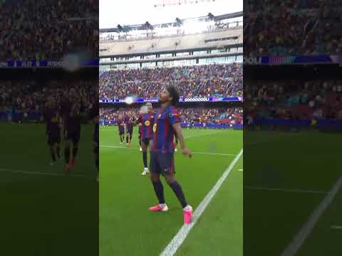 Adeyemi's backflip 🔄  #fcbarcelona #football #adeyemi #shorts